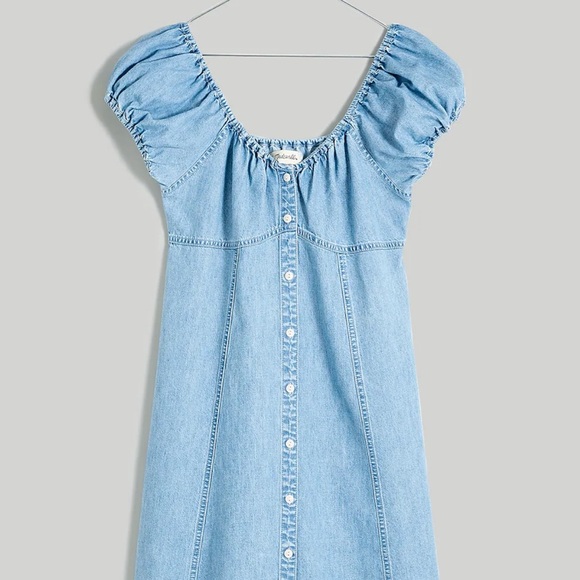 MADEWELL - NWT - denim mini dress - Picture 1 of 6
